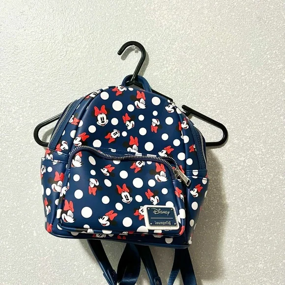 Polka Dot Blue Minnie Mouse Backpack NWT Gap Kids Disney Girls Mickey  Minnie Mouse Polka Dots Backpack